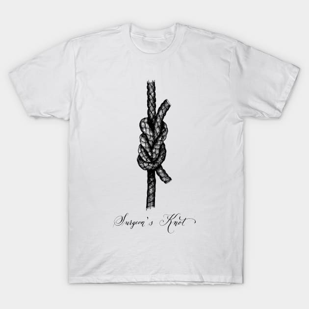 Surgeon's Knot T-Shirt by illucalliart